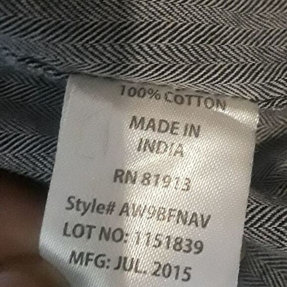 Colours Alexander Julian Men Shirt Medium Gray Casual Roll Tab Retro Streetwear - Picture 8 of 11